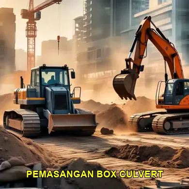 Pemasangan Box Culvert di Jalan Palagan dengan Excavator